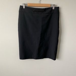 Mango-premium black Pencil skirt